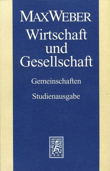 Max Weber Gesamtausgabe. Studienausgabe / Max Weber Studienausgabe