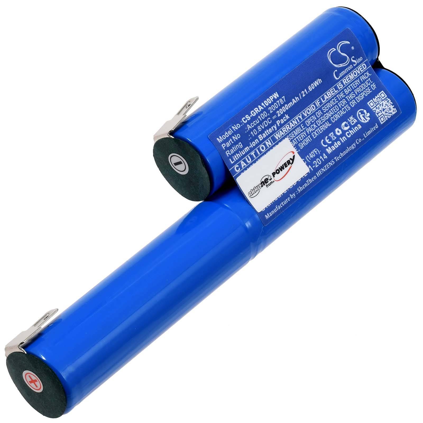 Powery Akku für Gardena Twin Cut 8805-20, 10,8V, Li-Ion