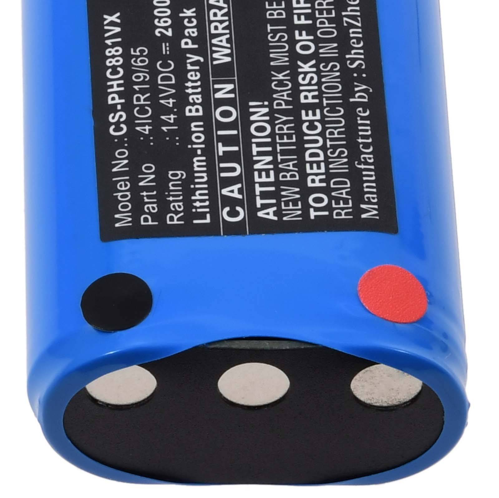 Powery Akku für Bissell 16052 Saugroboter, 14,4V, Li-Ion