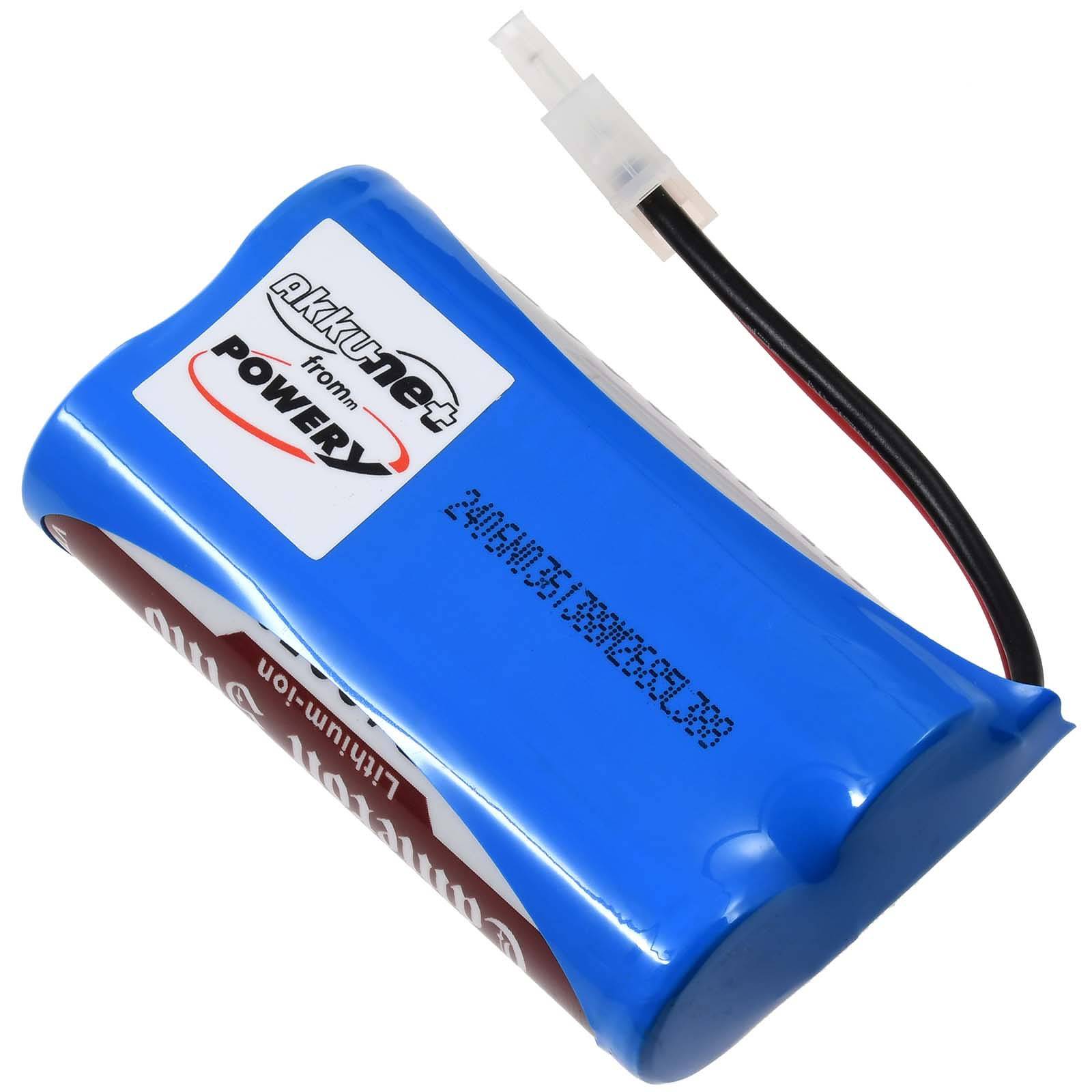 Powery Akku für Severin Chill AH7914 HV7144 Saugroboter, 7,4V, Li-Ion