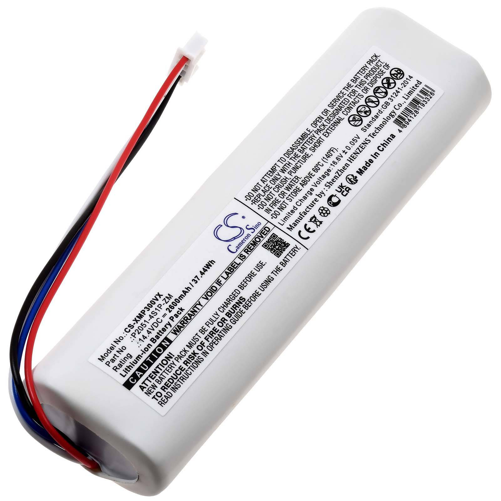 Powery Akku für Xiaomi BHR5055EU Saugroboter, 14,4v, Li-Ion