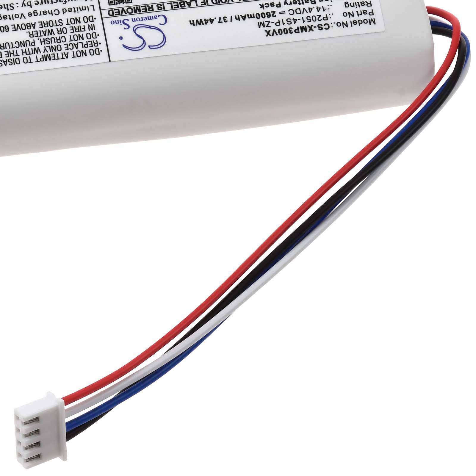 Powery Akku für Xiaomi Mi Robot Vacuum Mop 2 Saugroboter, 14,4v, Li-Ion