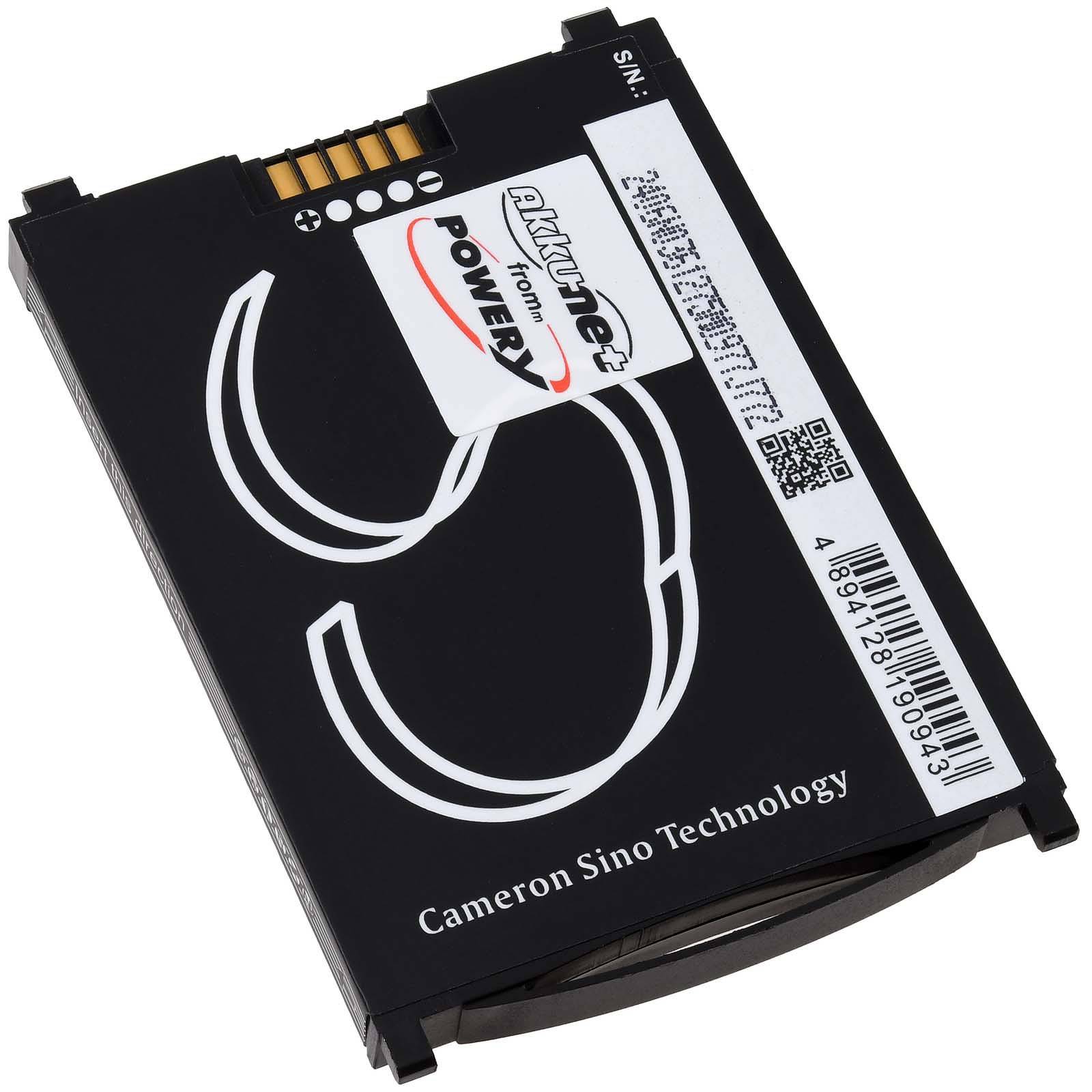 Powery Akku kompatibel mit CiperLAB Typ BA-0092A6, 3,7V, Li-Ion