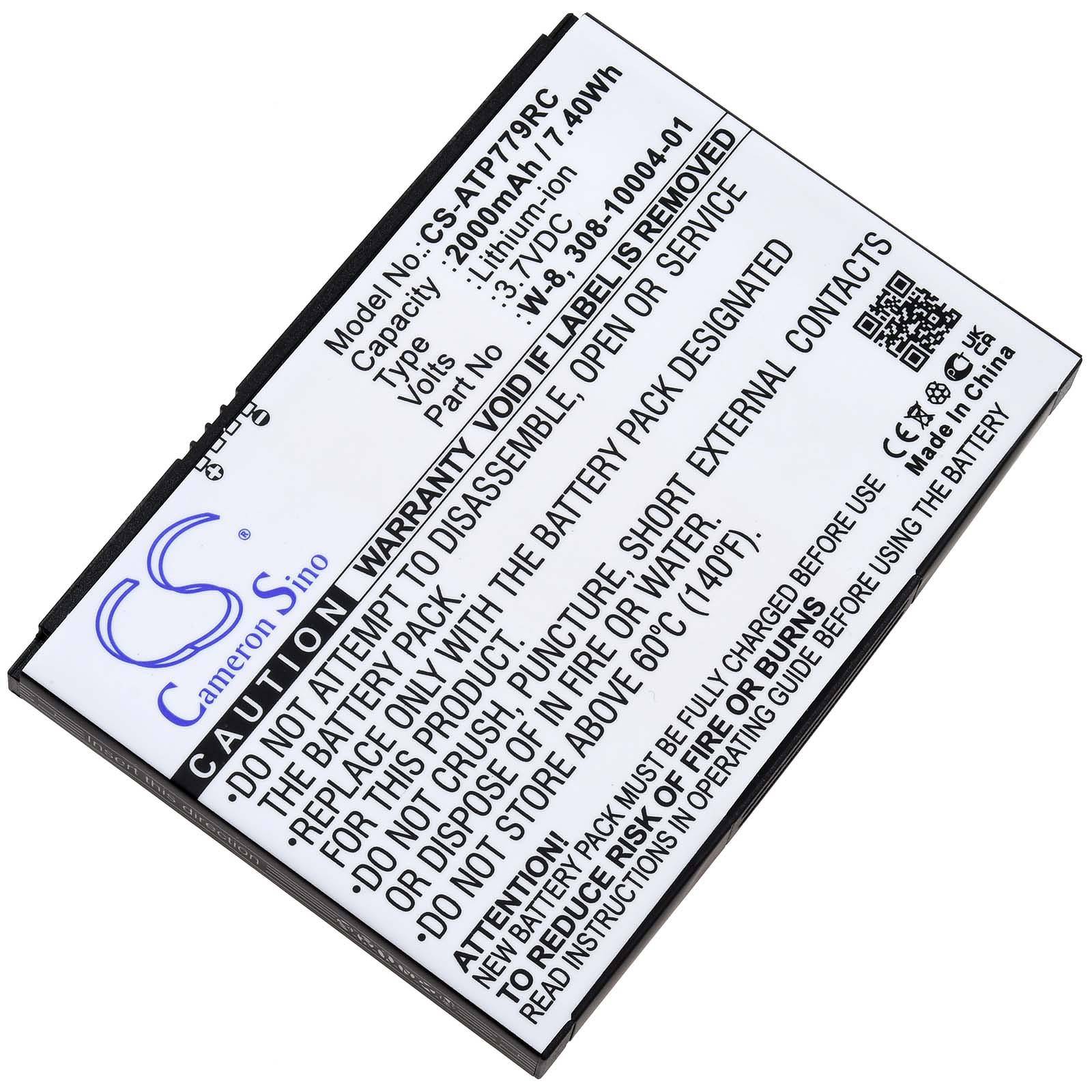 Powery Akku kompatibel mit NetGear Typ W-7a, 3,7V, Li-Ion