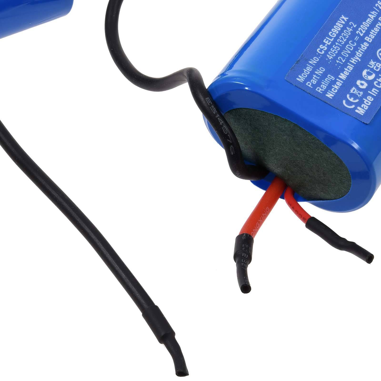 Powery Ersatzakku für AEG AG933UK Staubsauger, 12V, NiMH