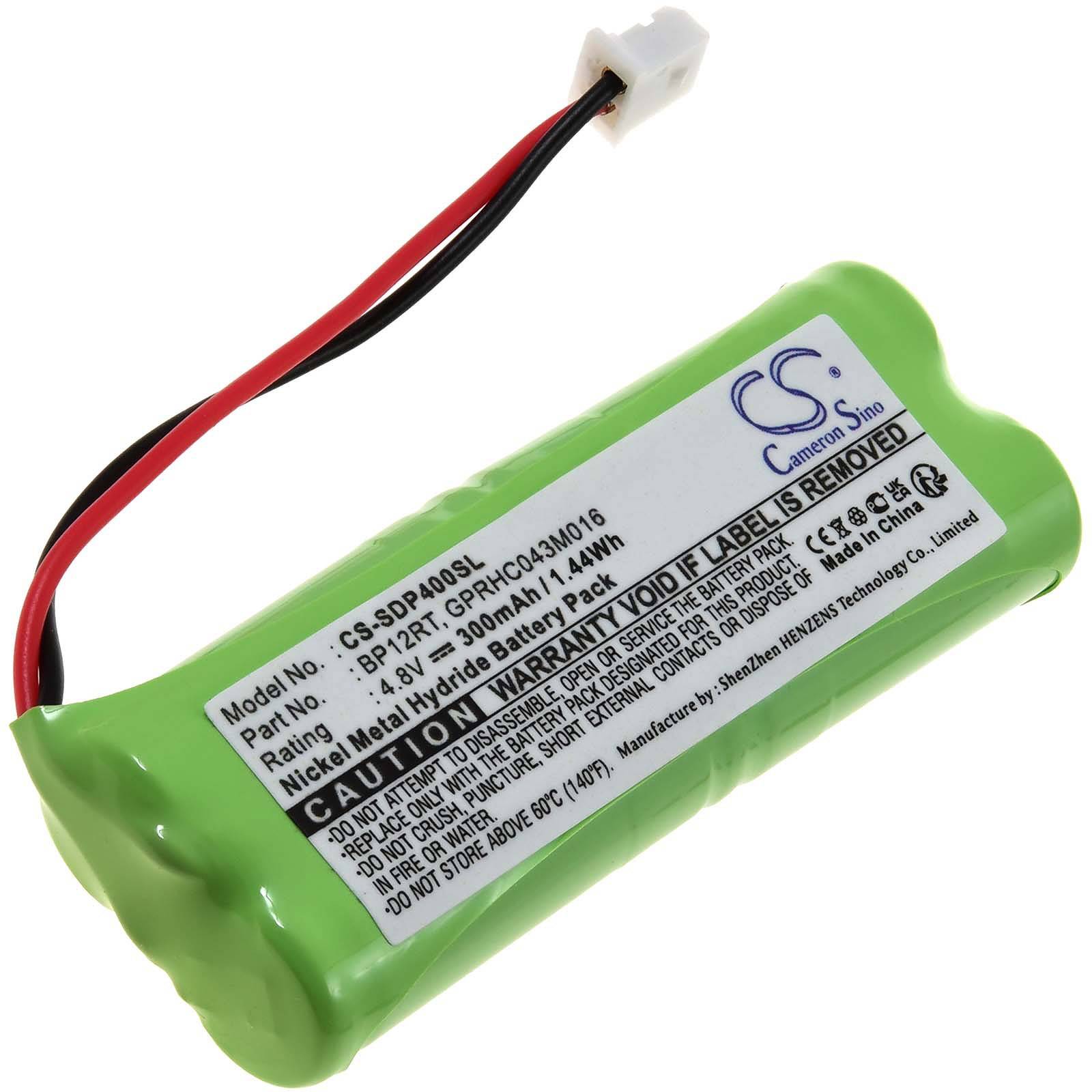 Powery Akku für Dogtra Empfänger 1900, 4,8V, NiMH