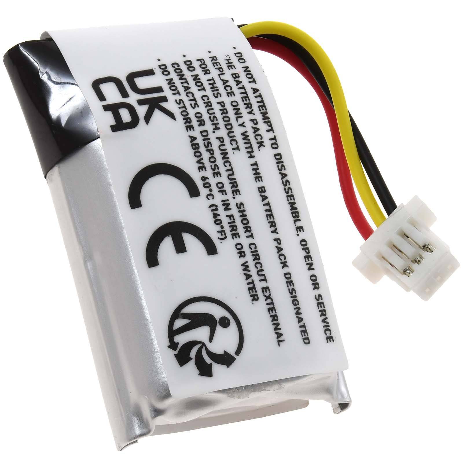 Powery Akku passend für Videotürklingel Nest Hello NC5100US C1241290 Typ 1ICP7/17/26, 3,7V, Li-Polymer