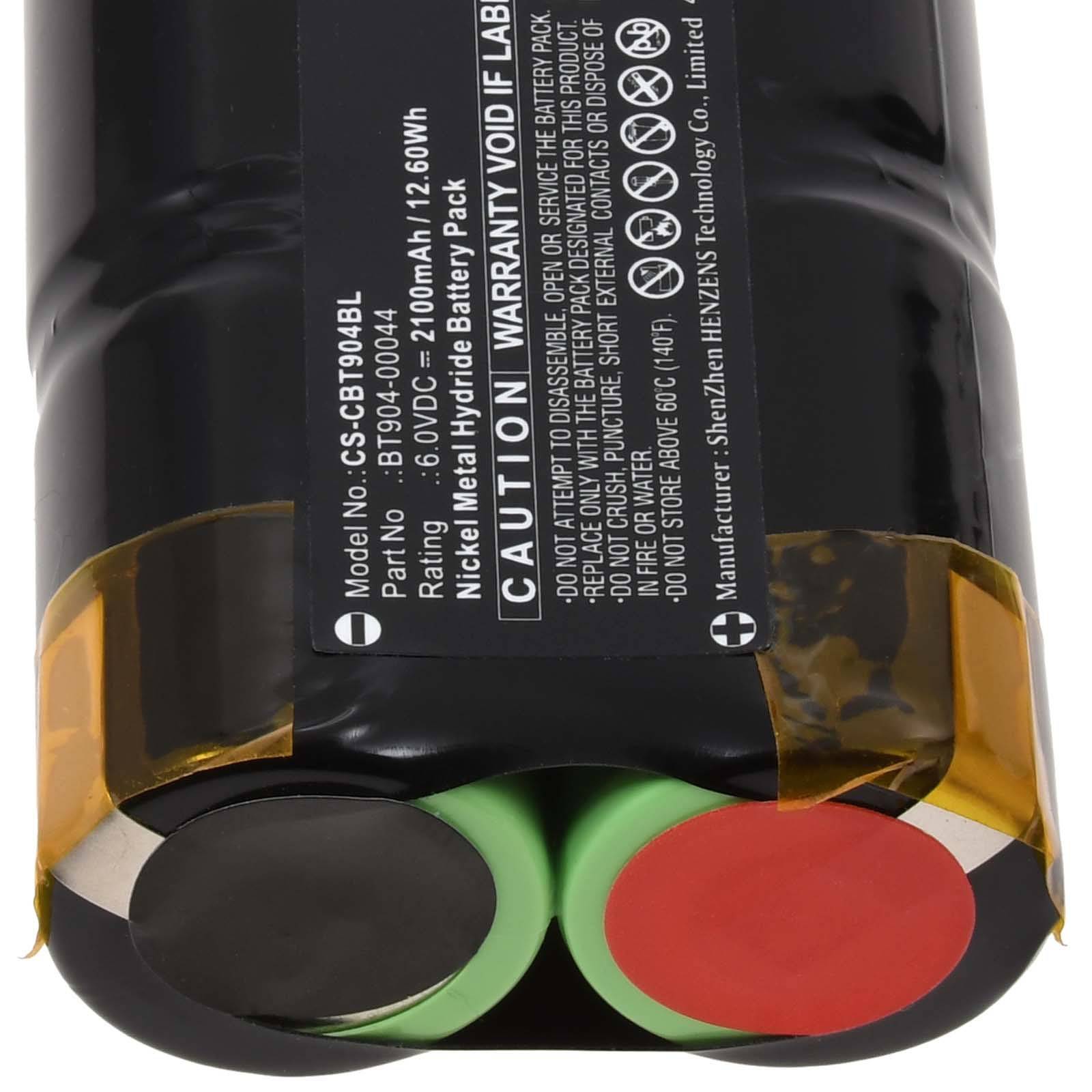 Powery Akku kompatibel mit Cattron Theimeg Typ BT904-00044, 6V, NiMH