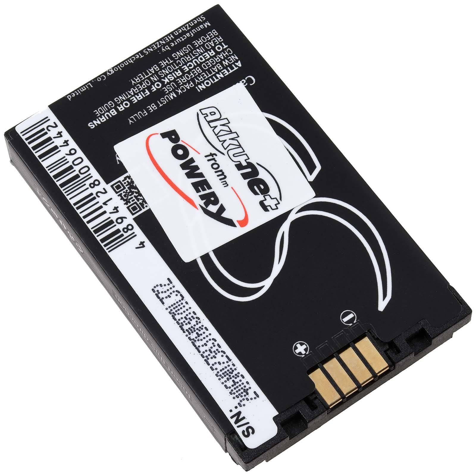 Powery Akku für Motorola i855 Handy, 3,7V, Li-Ion