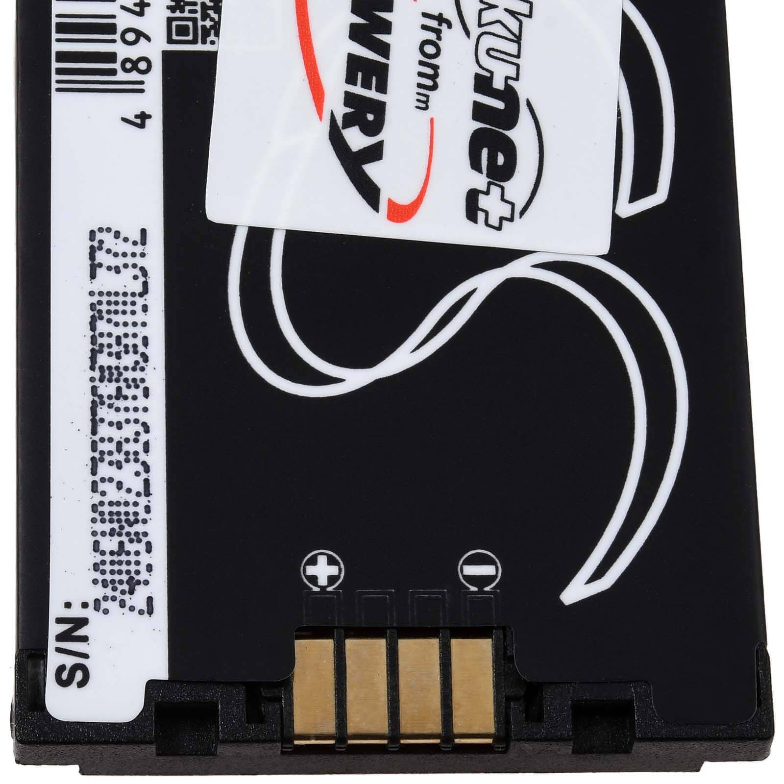 Powery Akku für Motorola i60 Handy, 3,7V, Li-Ion