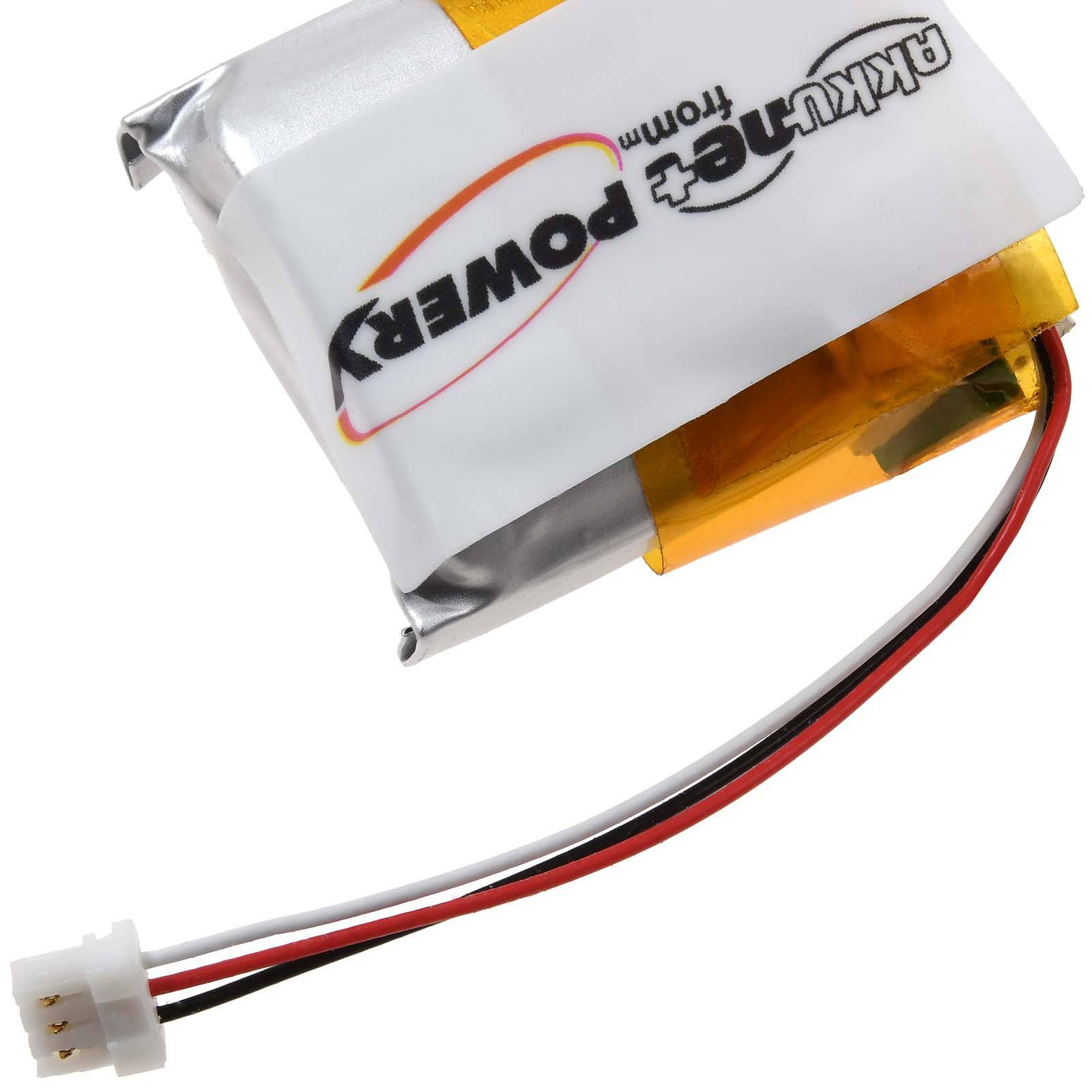 Powery Akku passend für Headset Jabra Engage 65 convertible Engage 75 convertible Typ AHB701718HPJT, 3,8V, Li-Polymer