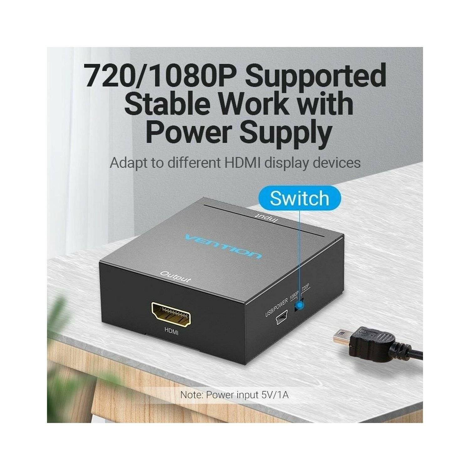 Cinch-auf-HDMI-Adapter RCA Adapter Konverter