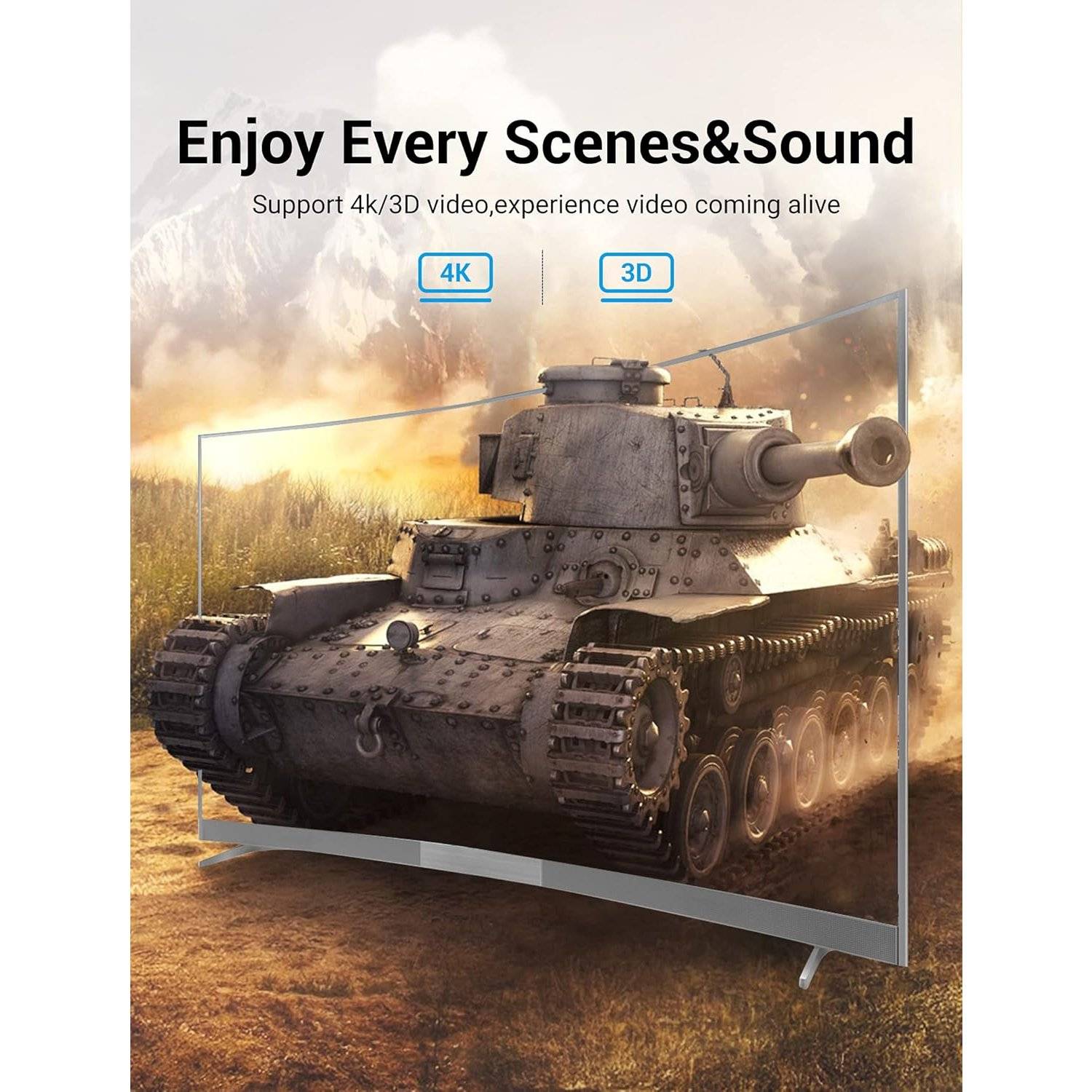 Bidirektionaler Adapter HDMI 2-Port HDMI, 4K 60Hz Splitter