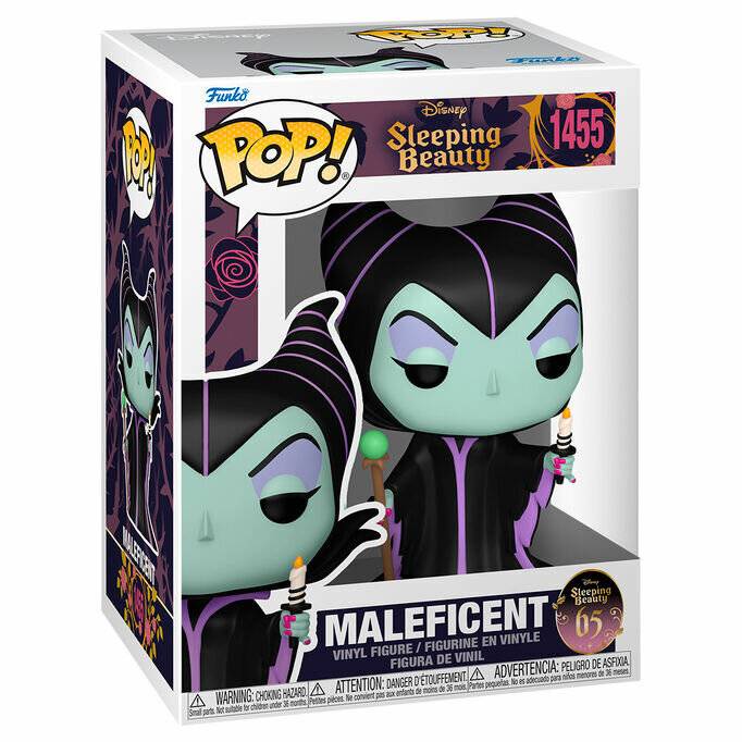 Dornröschen 65th Anniversary POP! Disney Vinyl Figur Maleficent w/Candle 9 cm