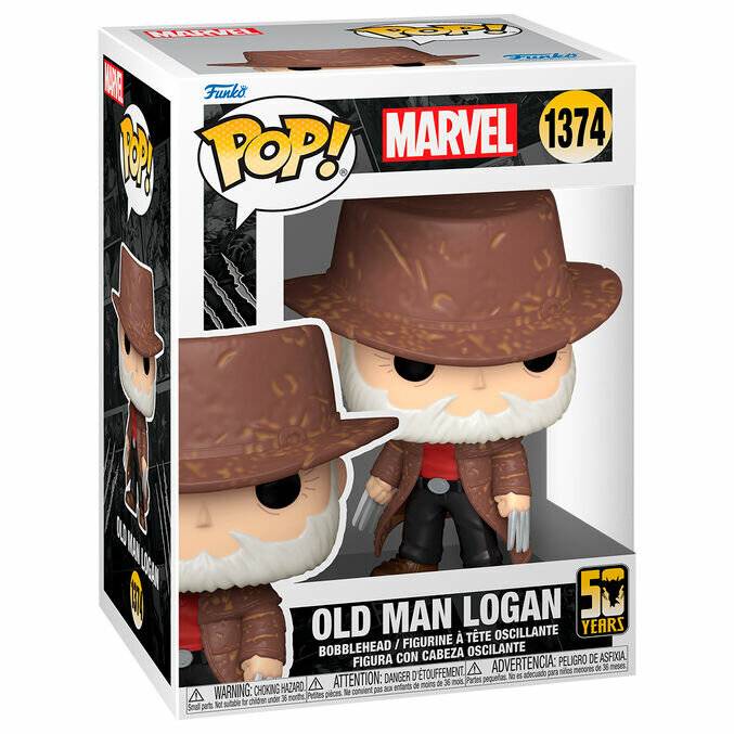 Marvel POP! Marvel Vinyl Figur Wolverine 50th - Ultimate Old Man Logan 9 cm