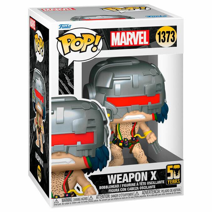 Marvel POP! Marvel Vinyl Figur Wolverine 50th - Ultimate Weapon X 9 cm