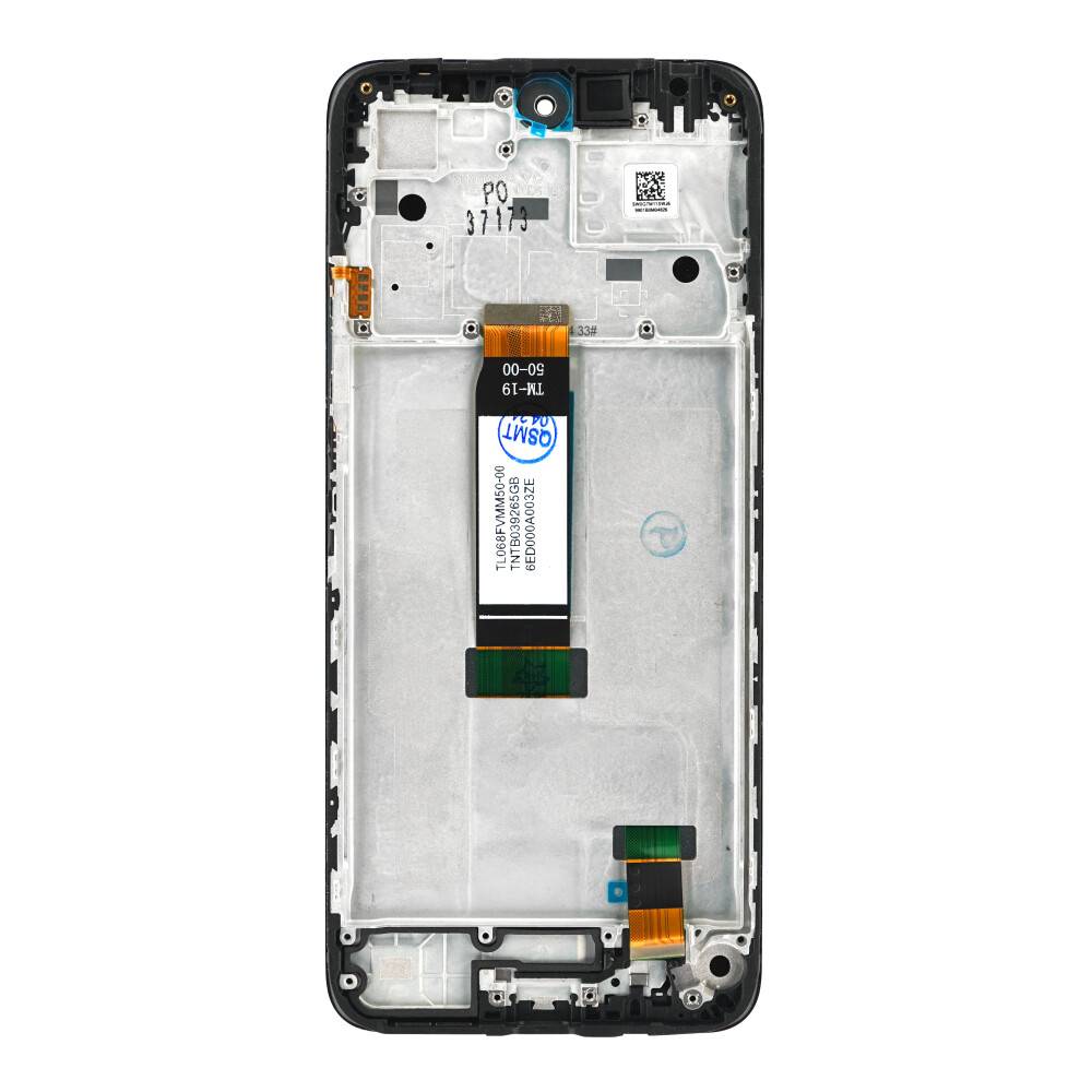 Display für Redmi 12 4G LCD + Rahmen Schwarz Touch Ersatz