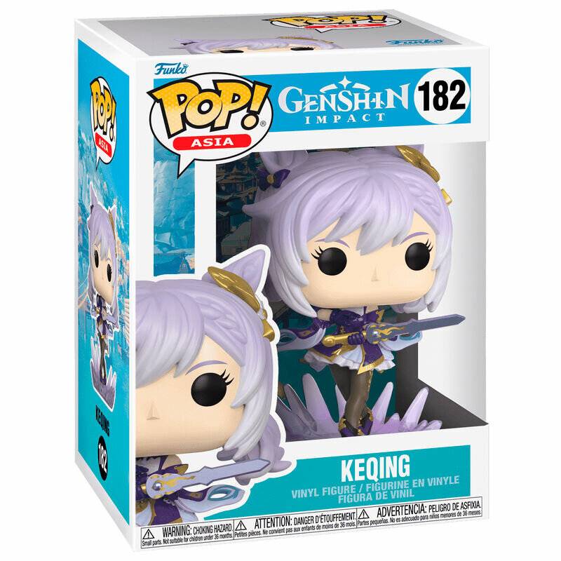 Genshin Impact POP! Games Vinyl Figur Keqing 9 cm