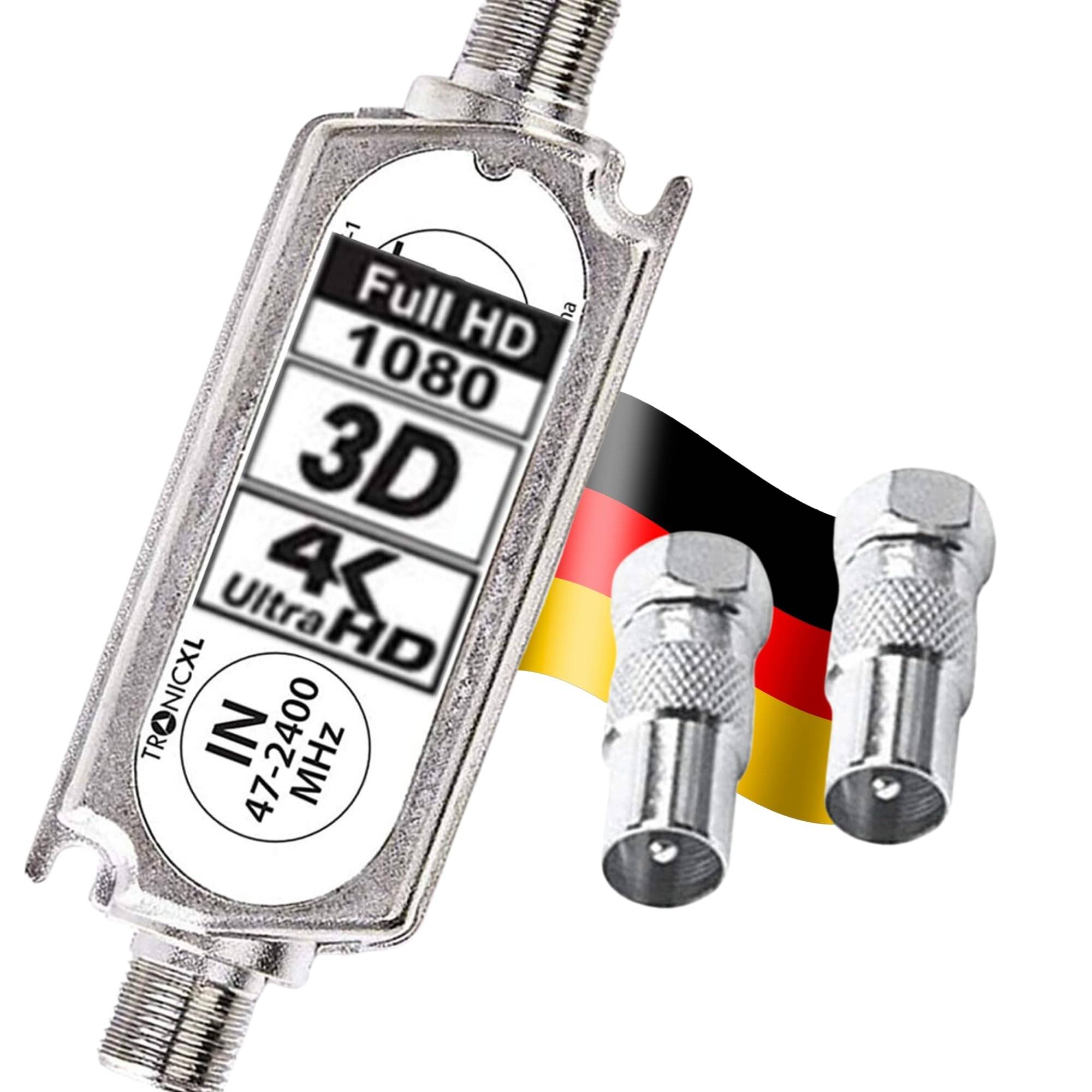 Signalverstärker LNB Sat Schüssel DVBT Antenne 20dB DVBS2 DVB-S2 Satelliten-Leitungsverstärker DVBT2 Verstärker Fernsehen