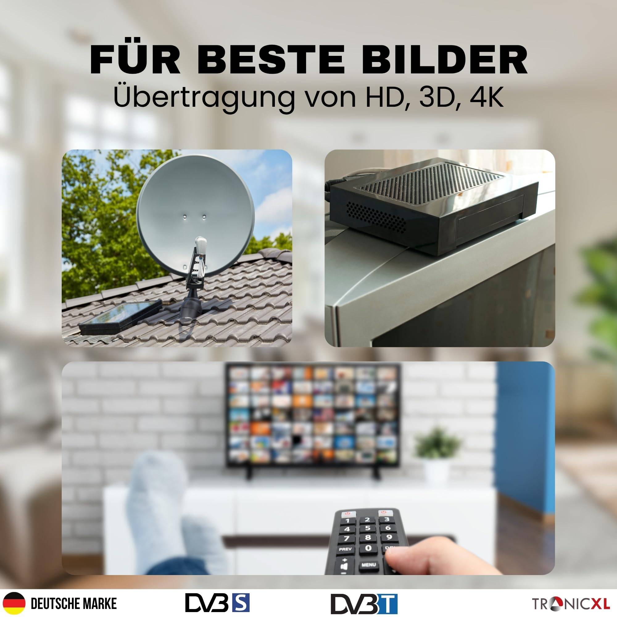 Signalverstärker LNB Sat Schüssel DVBT Antenne 20dB DVBS2 DVB-S2 Satelliten-Leitungsverstärker DVBT2 Verstärker Fernsehen