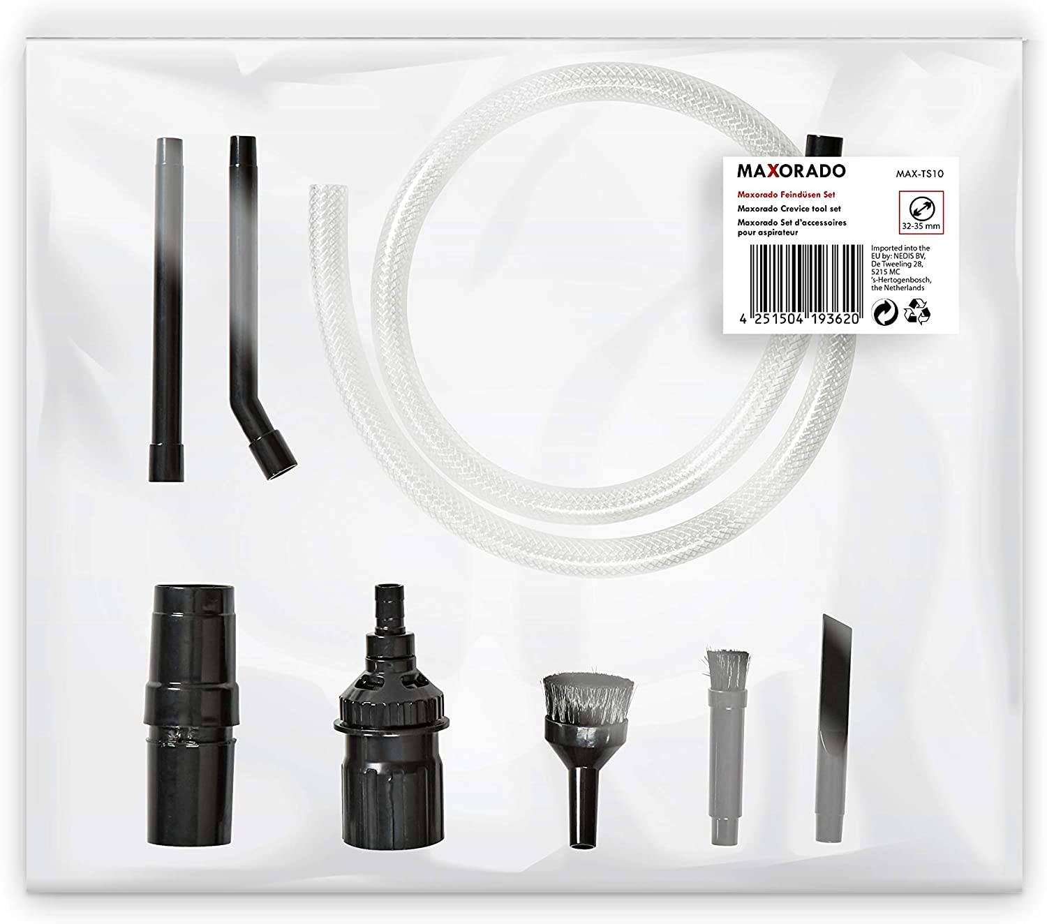 Maxorado Staubsauger Pc Aufsatz Set Mini Düsen für Computer Laptop Elektro 3D Drucker Auto Heizung dünn Reinigung Zubehör-Kit Reinigungsaufsatz