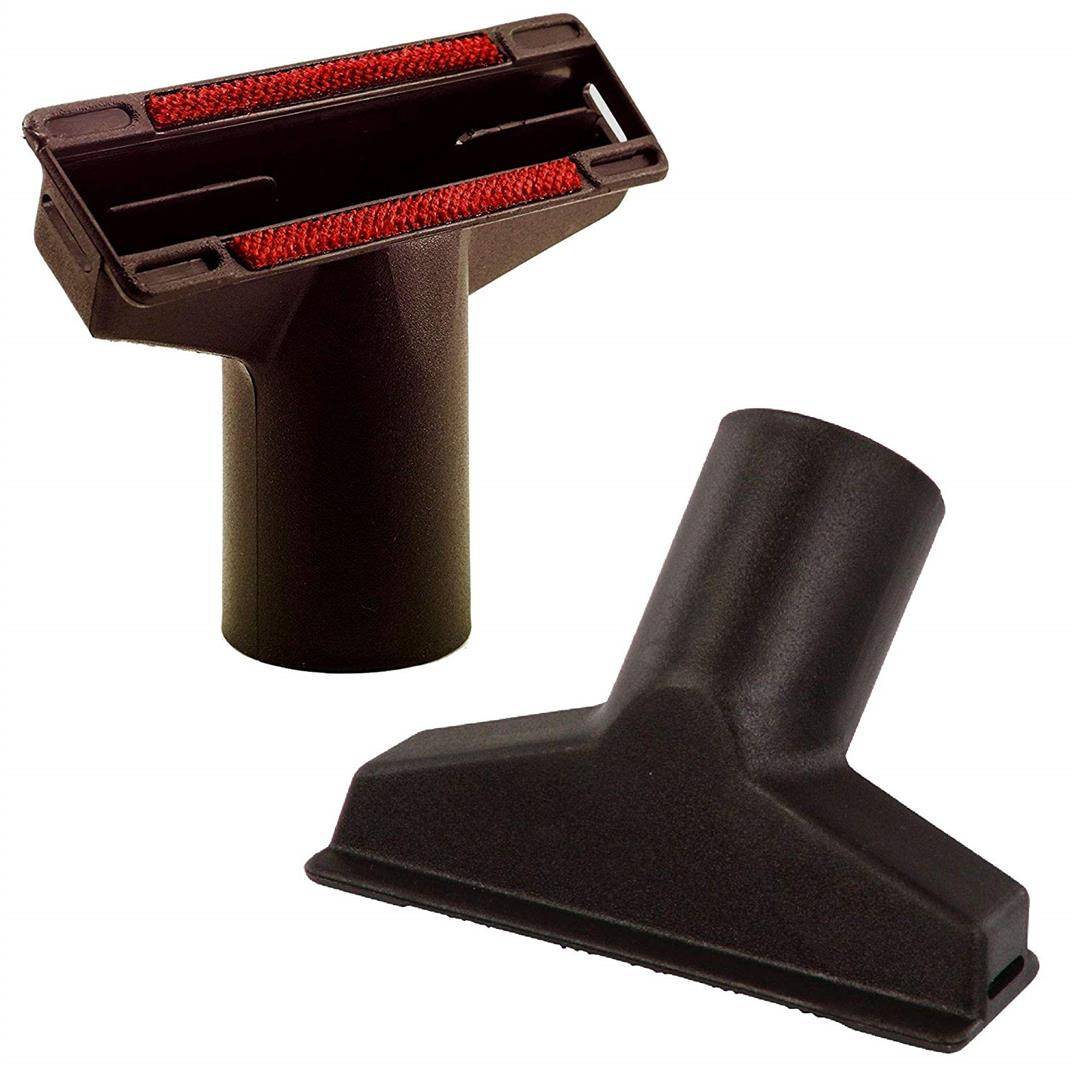 Auto Staubsauger Düsen Set schwarz Düse Bürste Aufsatz Staubsaugerdüse Staubsaugerbürste Fugendüse Polsterdüse