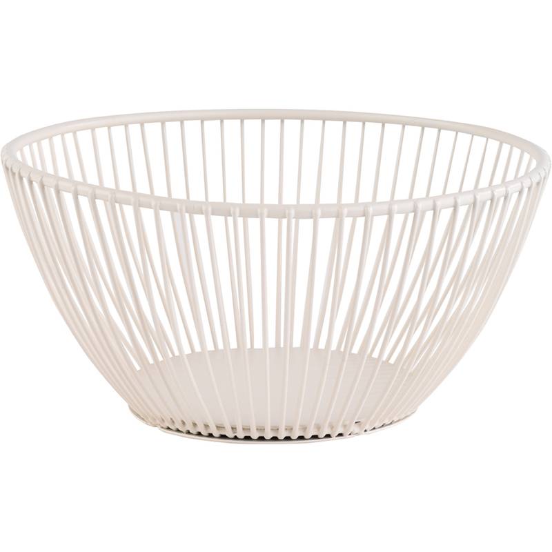 APS Brot- und Obstkorb SVART, rund, 175 mm, weiß