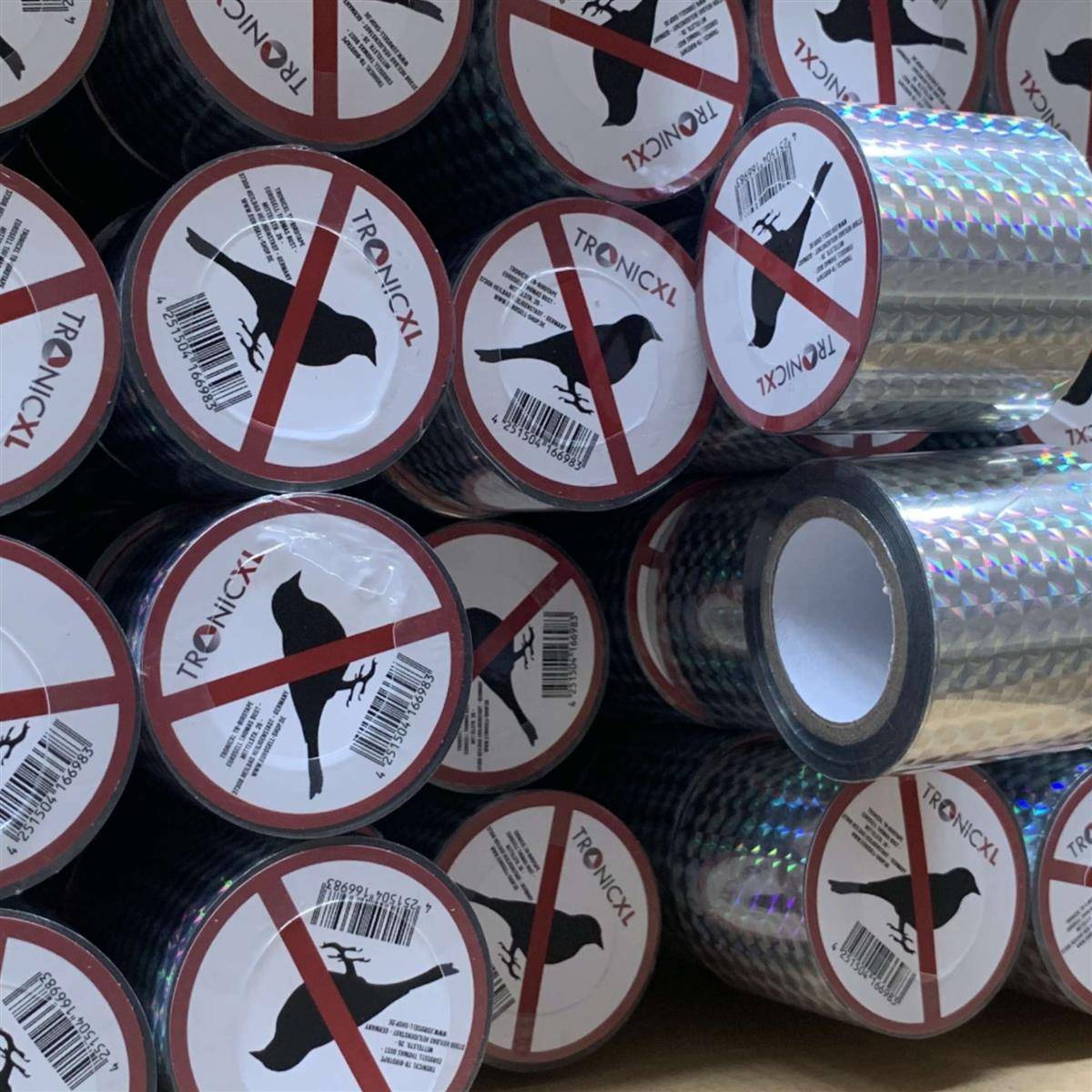 Vogelschutzband Vogelabwehr Band Vogelschutz Raben Tauben Flatterband Schreck Pflanzen Schutz Taubenschreck Bird Tape