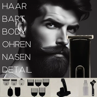 Premium Akku Haarschneidemaschine Haarschneider Set + Basis Station Rasierer Bart Gesicht Body Trimmer Nasenhaarrasierer Premium Akku Haarschneidemaschine Haarschneider Set + Basis Station Rasierer Bart Gesicht Body Trimmer Nasenhaarrasierer