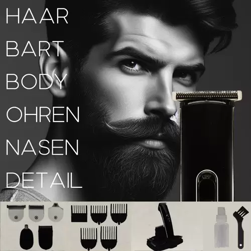 Premium Akku Haarschneidemaschine Haarschneider Set + Basis Station Rasierer Bart Gesicht Body Trimmer Nasenhaarrasierer Premium Akku Haarschneidemaschine Haarschneider Set + Basis Station Rasierer Bart Gesicht Body Trimmer Nasenhaarrasierer