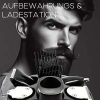 Premium Akku Haarschneidemaschine Haarschneider Set + Basis Station Rasierer Bart Gesicht Body Trimmer Nasenhaarrasierer Premium Akku Haarschneidemaschine Haarschneider Set + Basis Station Rasierer Bart Gesicht Body Trimmer Nasenhaarrasierer