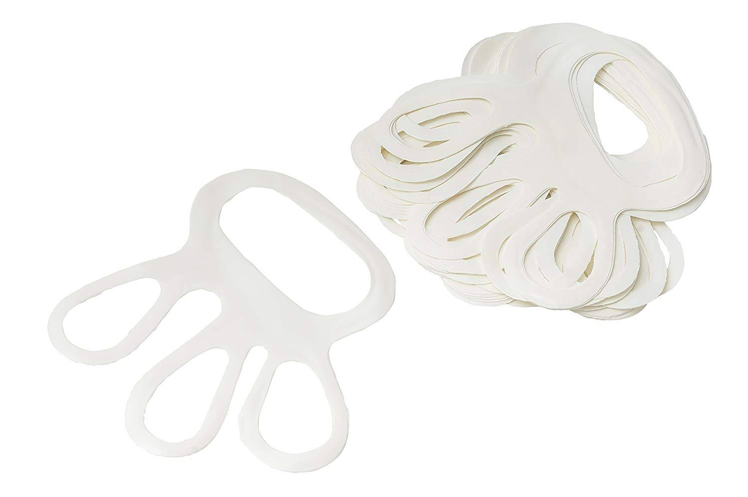 2 x Fingerlinge Fingerfix Handschuhspanner weiß Stechschutzhandschuh Handschuh Spanner Arbeitshandschuh