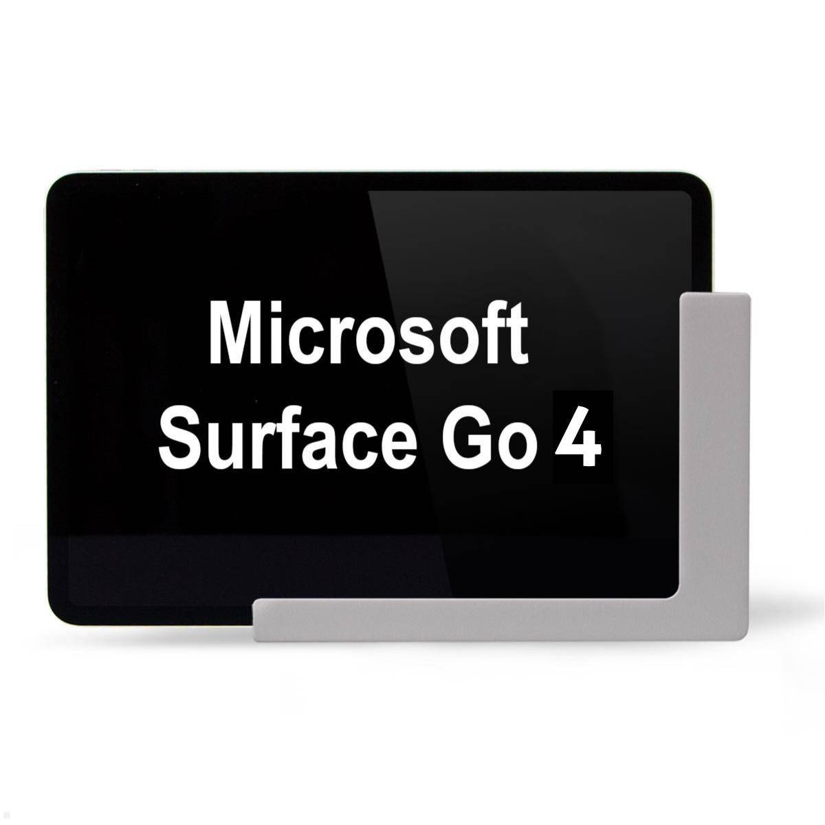 TabLines TWP040S Tablet Wandhalterung für Microsoft Surface Go 4, silber