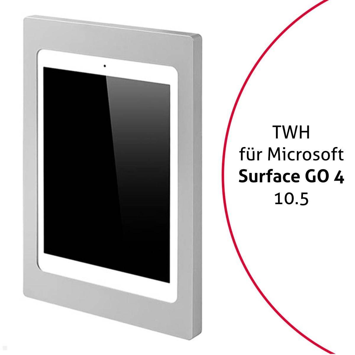 TabLines TWH056S Tablet Wandhalterung Microsoft Surface Go 4, silber