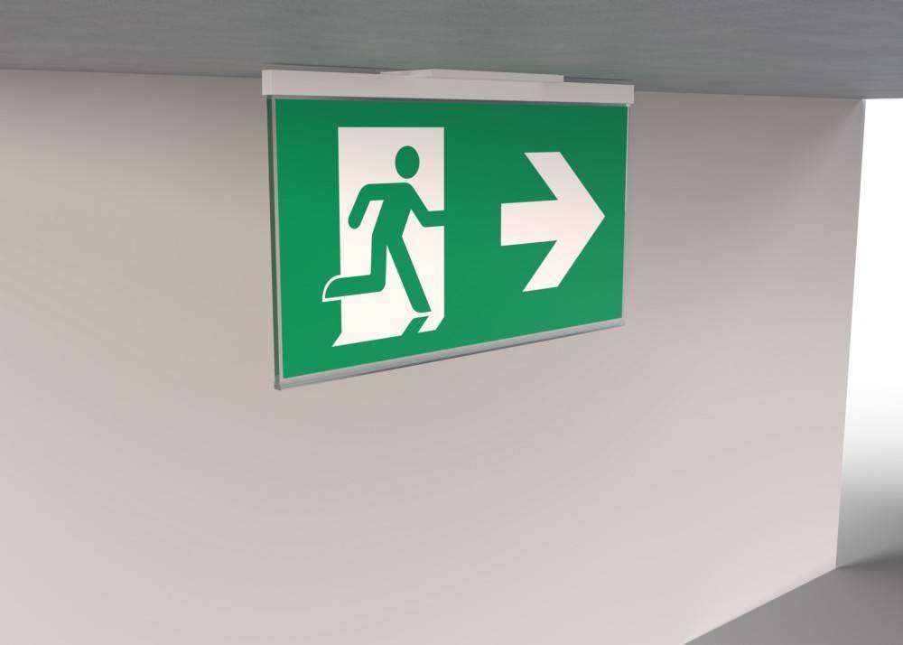 RP-Technik LED-Rettungszeichenleuchte AGC401WL