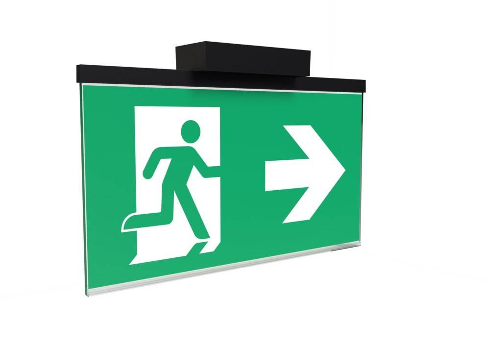 RP-Technik LED-Rettungszeichenleuchte AGD408WL-AZ