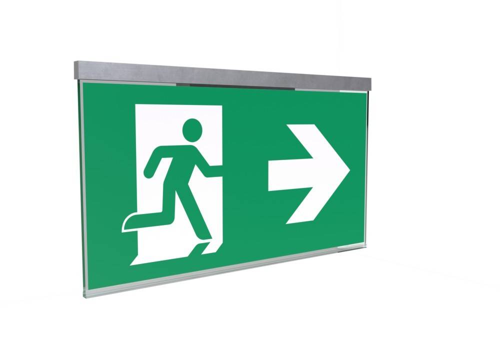 RP-Technik LED-Rettungszeichenleuchte AGW408WL-E