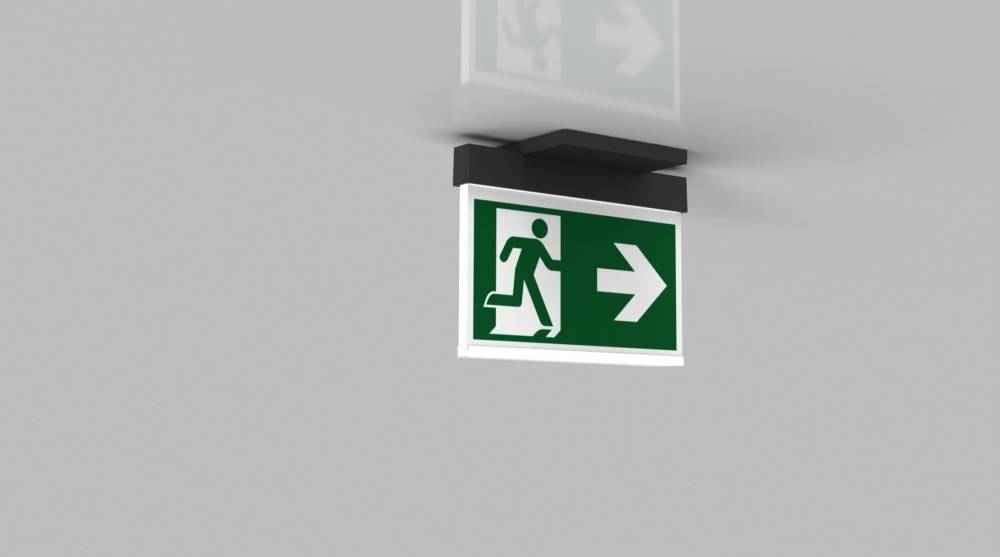 RP-Technik LED-Rettungszeichenleuchte AIE401SC-AZ