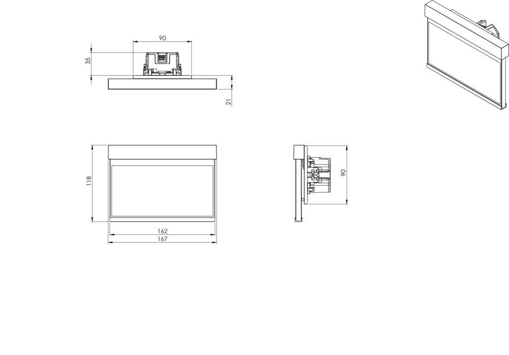RP-Technik LED-Rettungszeichenleuchte AIR401SC-E