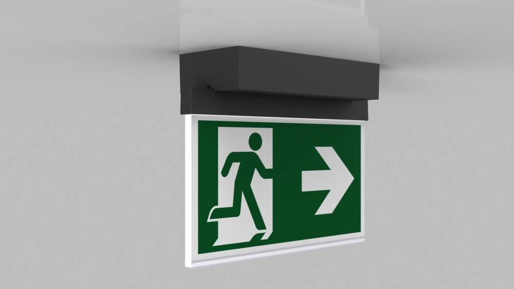 RP-Technik LED-Rettungszeichenleuchte AMD009ML-AZ