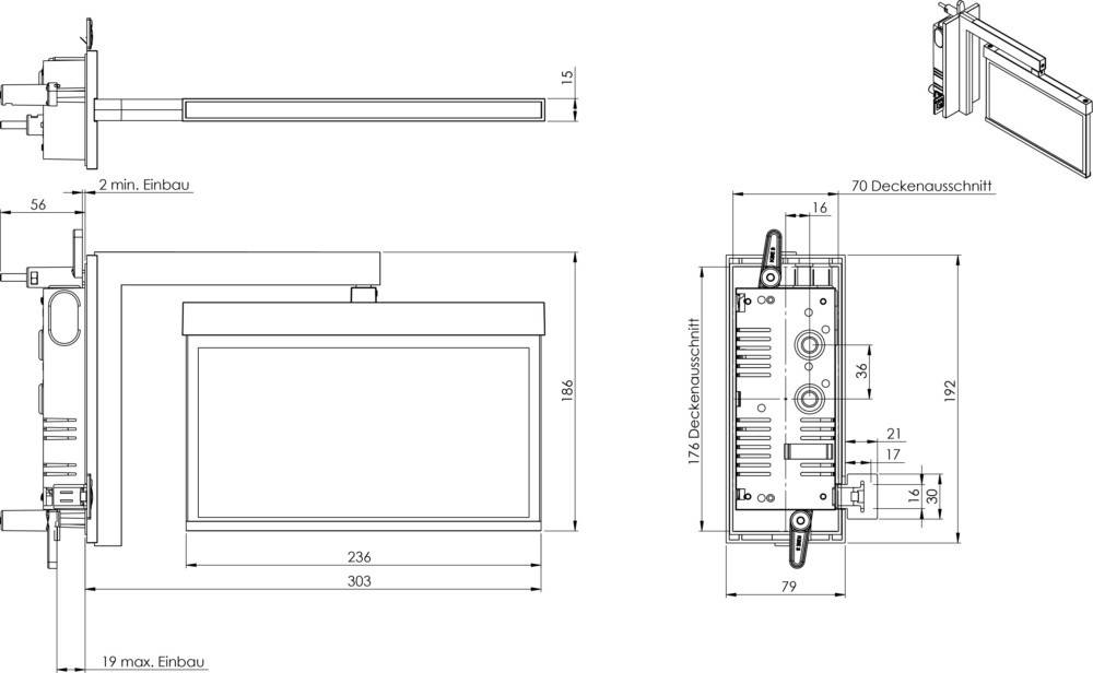 RP-Technik LED-Rettungszeichenleuchte AMRA401SC