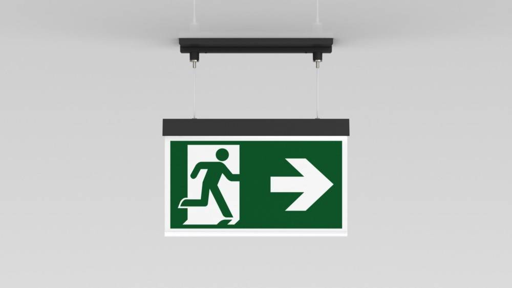 RP-Technik LED-Rettungszeichenleuchte AXCC401SC-AZ