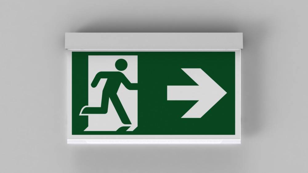 RP-Technik LED-Rettungszeichenleuchte AXR401SC