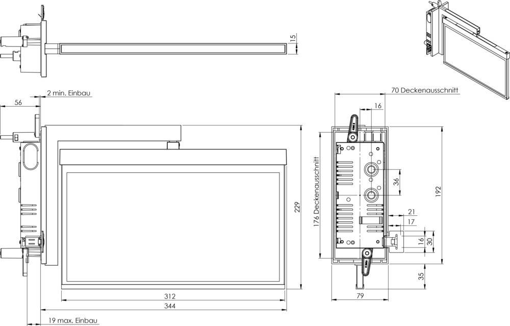 RP-Technik LED-Rettungszeichenleuchte AXRA401SC