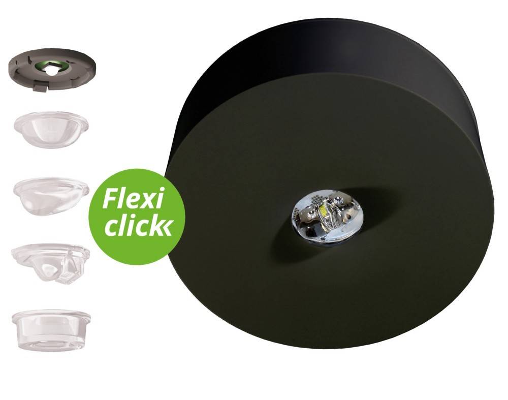 Kochgeschirr mit 'Flexi click' - Deckel, die austauschbar sind und Vielseitigkeit sowie platzsparende Stapelbarkeit für eine effiziente Küchenaufbewahrung demonstrieren.