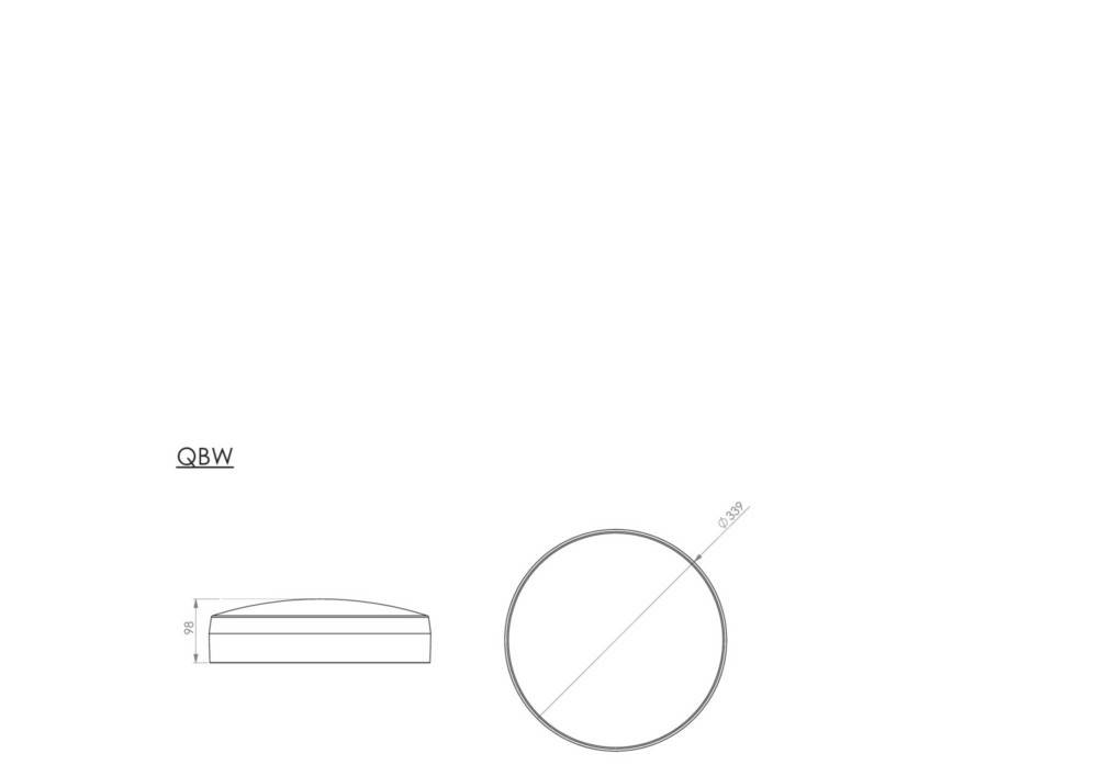 RP-Technik LED-Sicherheitsleuchte QBW423WL