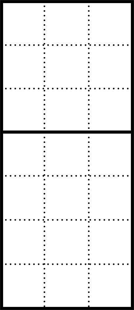 Siedle&Söhne Kombirahmen KR 611-7/3-0 W