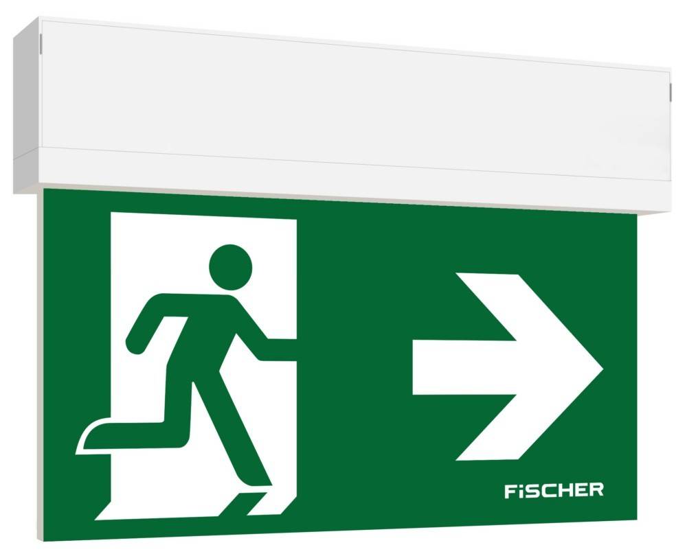 Fischer LED-Rettungszeichenleuchte S1-U383AT2.V5