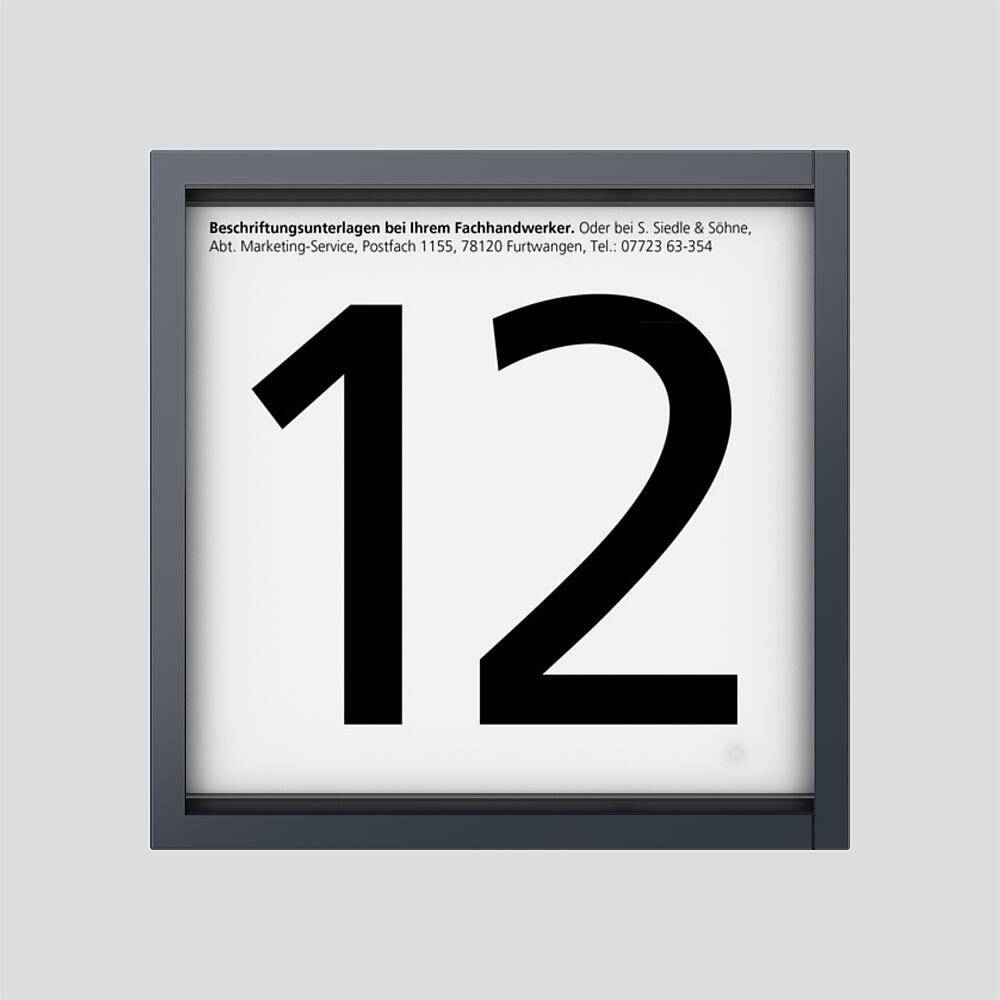 Siedle&Söhne Informationsfeld IM 700-0 AG