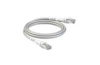Patchsee ThePATCHCORD RJ45 Patchkabel Cat. 6A, U/UTP, extra dünn, grau, 0,9 m